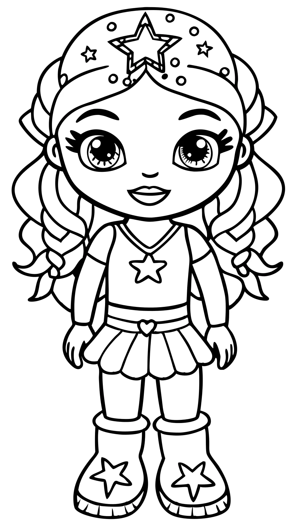 coloring pages of bratz dolls